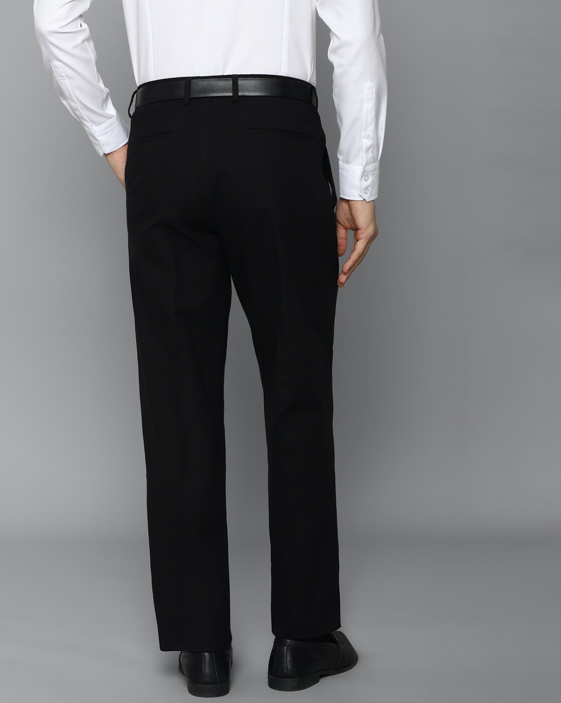 Buy Louis Philippe Navy Trousers Online - 227427 | Louis Philippe
