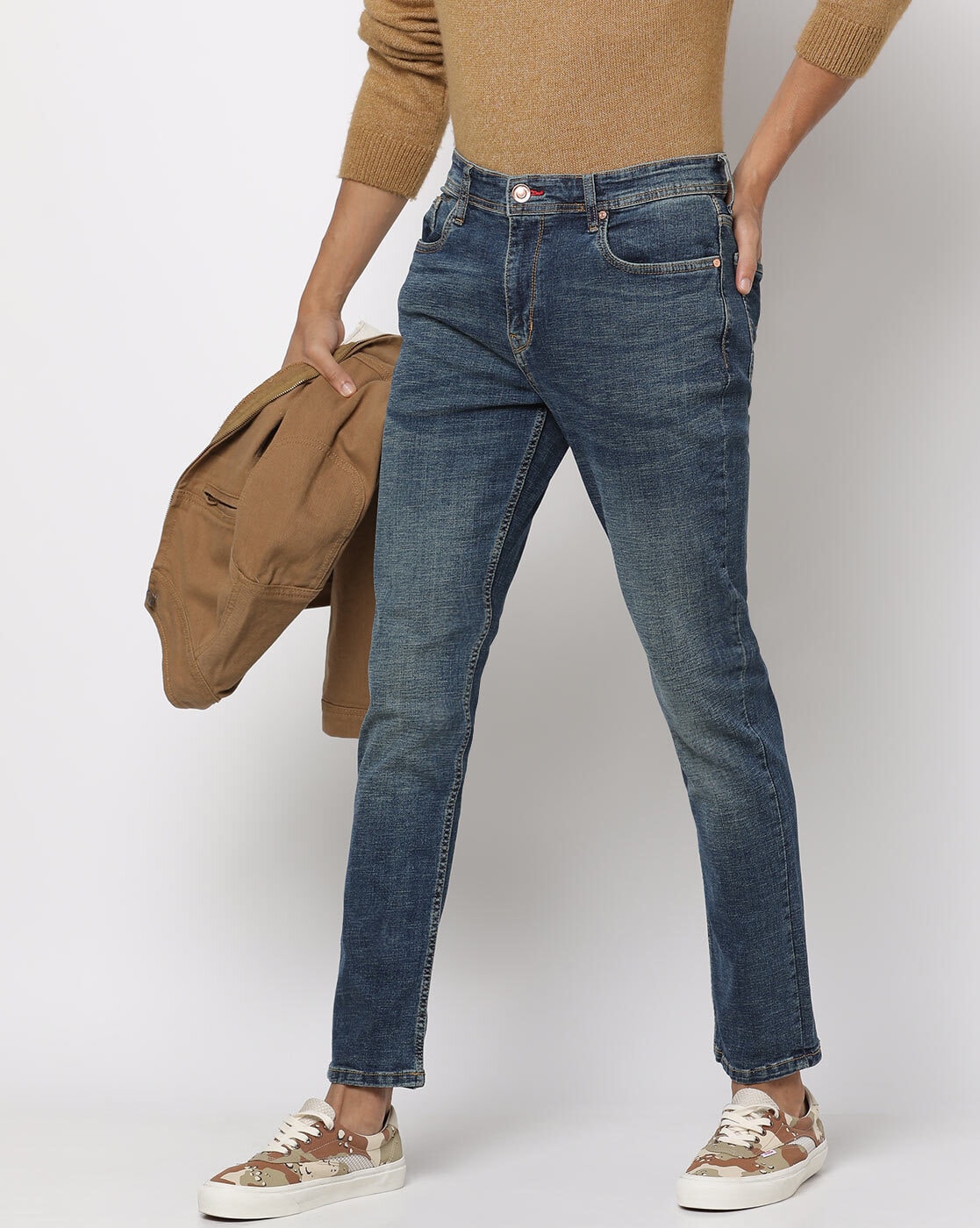 Lee Cooper Slim Leg Jeans Mens Gents Pants Trousers Bottoms Lightweight Zip  | eBay