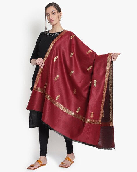 Woven Woolen Shawl Price in India