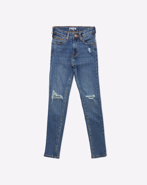 Buy Blue Jeans & Jeggings for Girls by Pepe Jeans Online