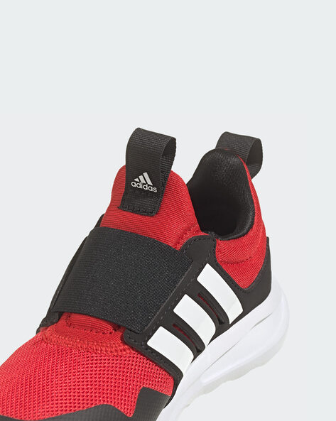 Adidas laceless shoes top red