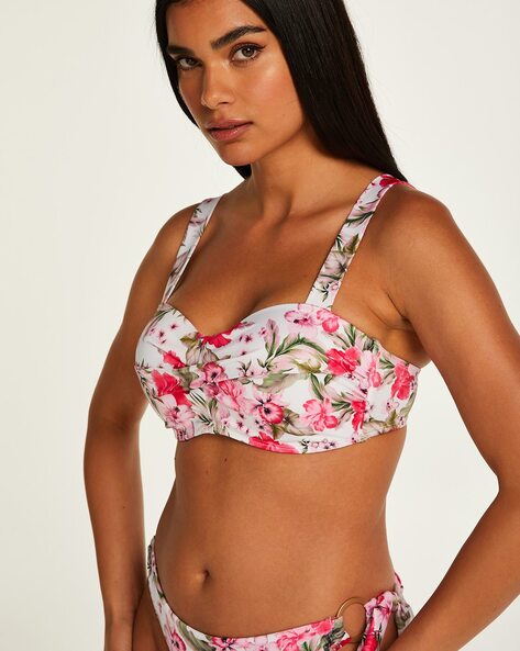 Padded bandeau sales bikini top