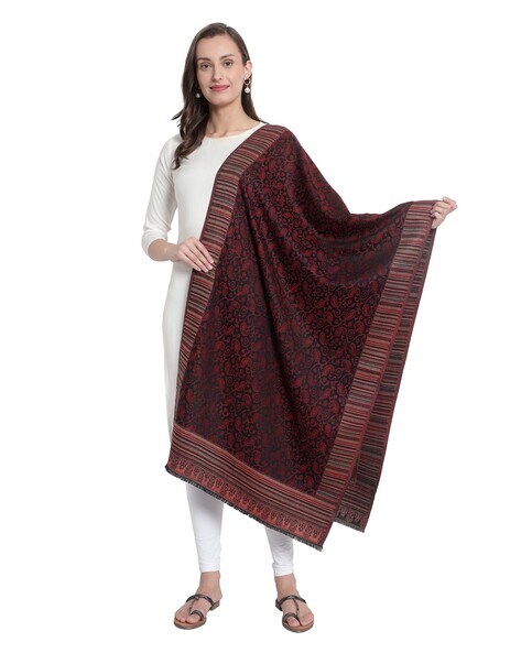 Paisley Pattern Woolen Stole Price in India
