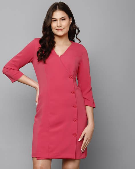 Buy Pink Dresses for Women by ALLEN SOLLY Online | Ajio.com