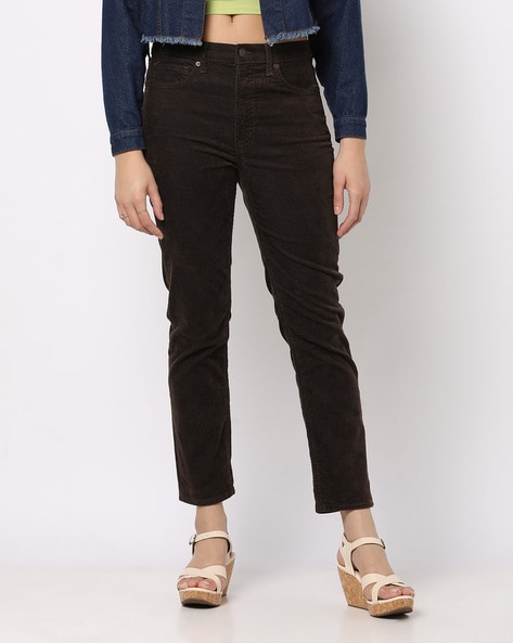 Lindex Trousers Denim Stina Straight - Bottoms - Boozt.com