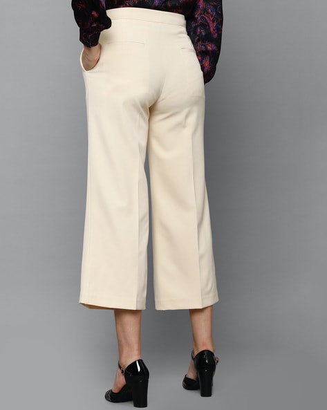 Stila Off White Straight Stretch Pant | Veronica Beard