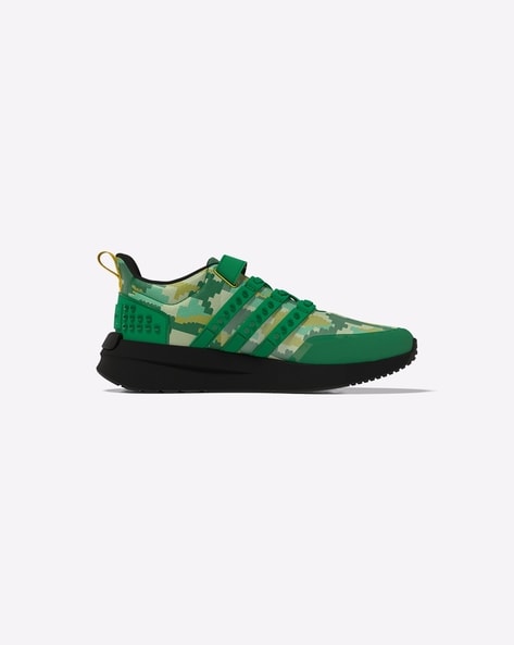 Boys green hot sale adidas trainers