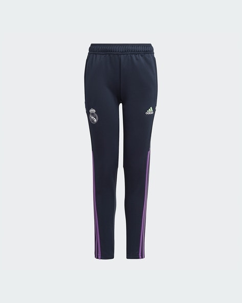 Mens Essentials Color Crest Jogger Pants Navy - Real Madrid CF | US Store
