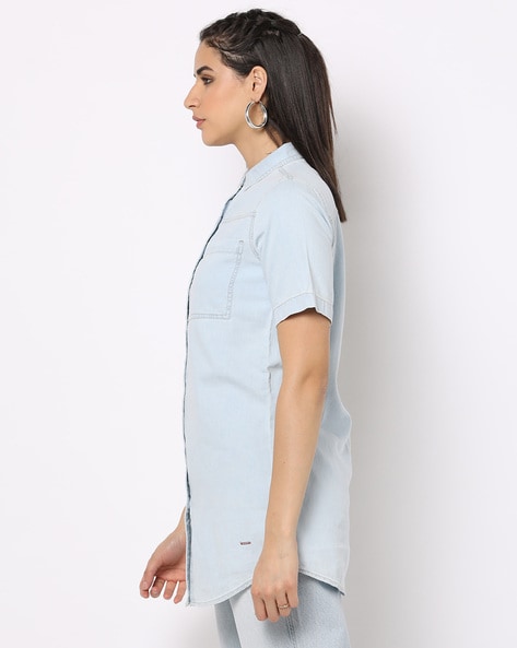 Buy Blue Shirts for Women by LEE COOPER Online