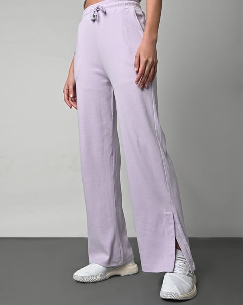Buy Lilac Track Pants for Women by Outryt Sport Online