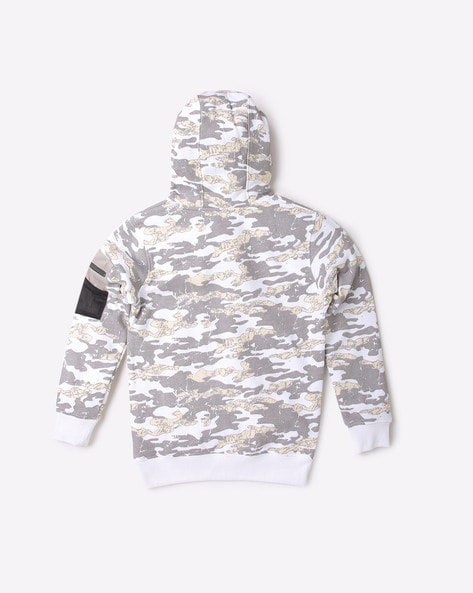 White on sale camo sweater