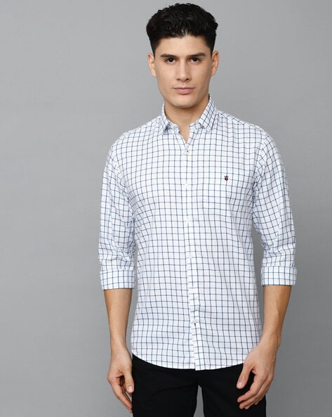 checkered shirt louis