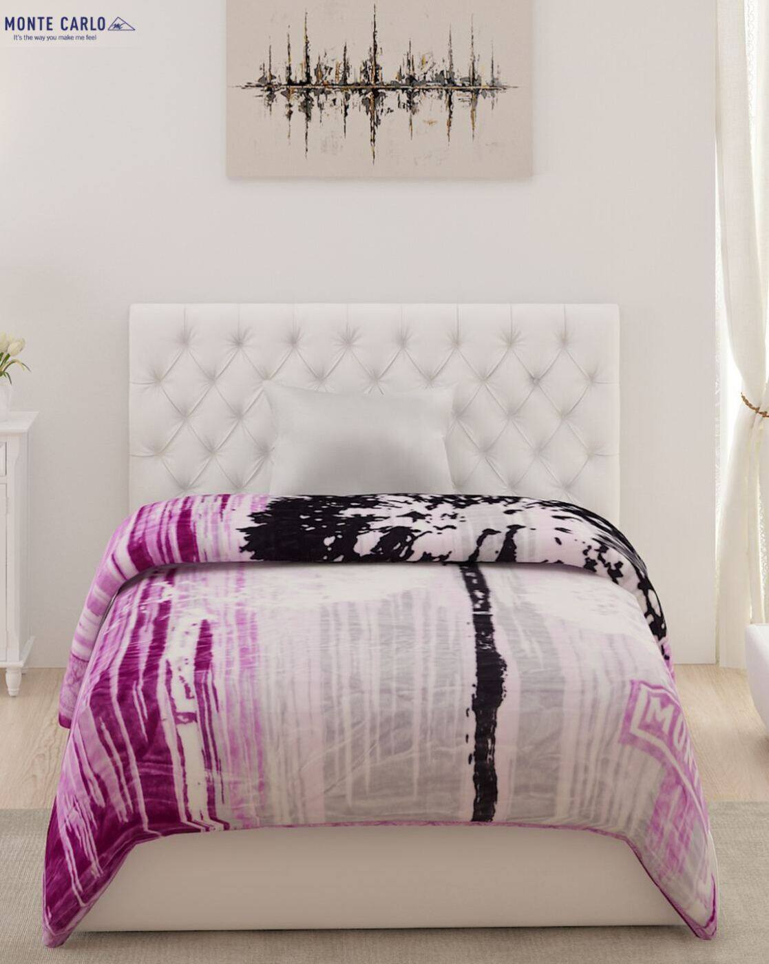 Monte Carlo Mink Blanket Single Bed atelieryuwa.ciao.jp