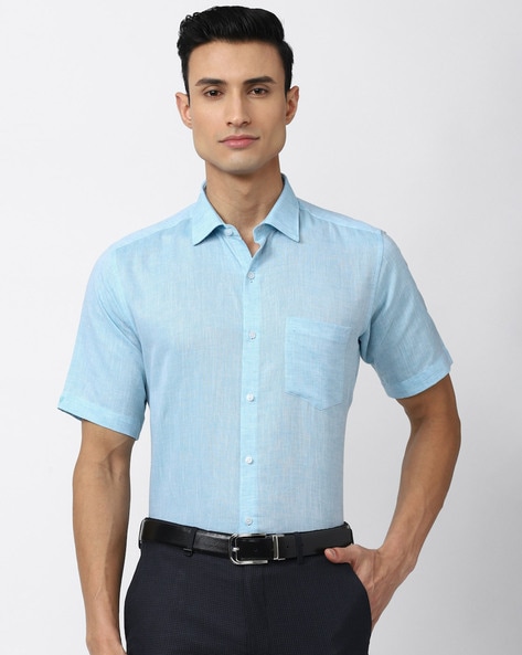 Buy Blue Shirts for Men by VAN HEUSEN Online