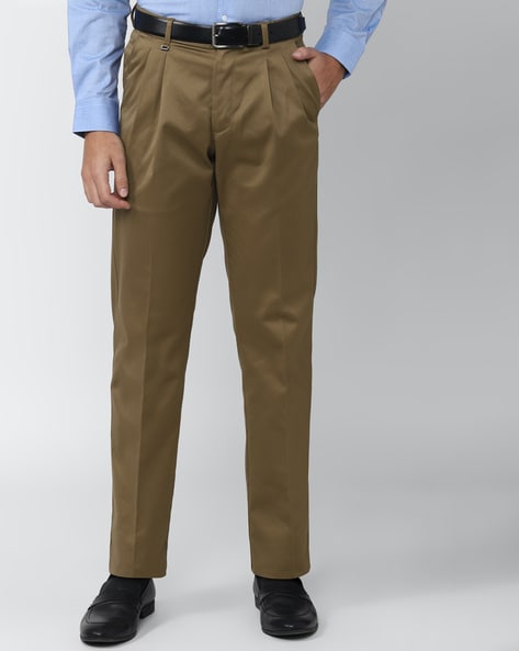MENS PLEATED TAPERED TROUSERS  UNIQLO IN