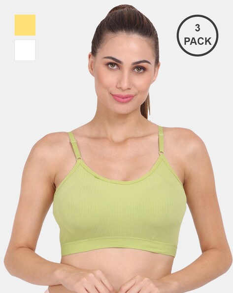 Superstar by Westside Yellow Sports Bra