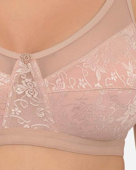 Peach Babe- Heavy Padded / Foamed Bra, Lace Patterned Flower Printed  Stylish Bra at Rs 230/piece, Padded Bra in Ahmedabad