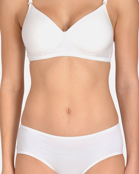 SNOW WHITES Beautiful quality Tshirt bra size 34G Beautiful quality cotton  panty size 14/16 *items matched to color…