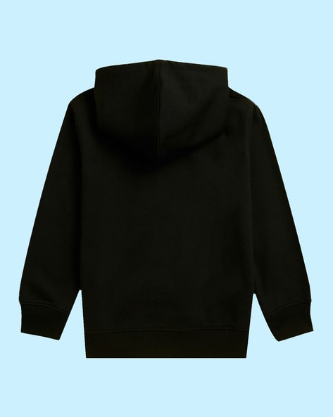 Plain black clearance hoodie for printing