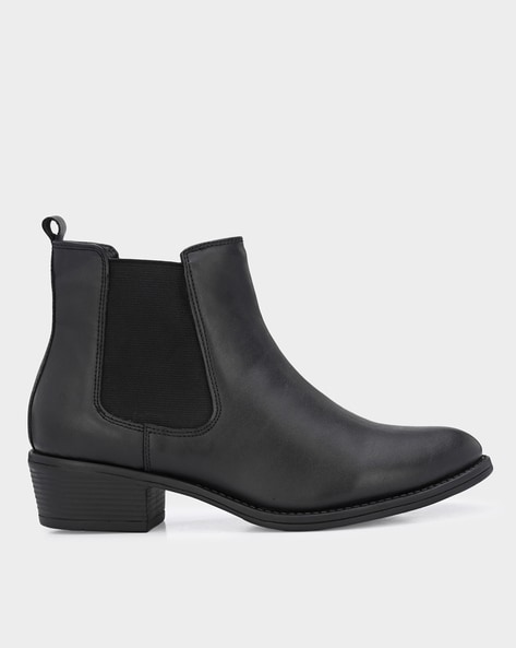 Buy Black Boots for Women by ADORLY Online