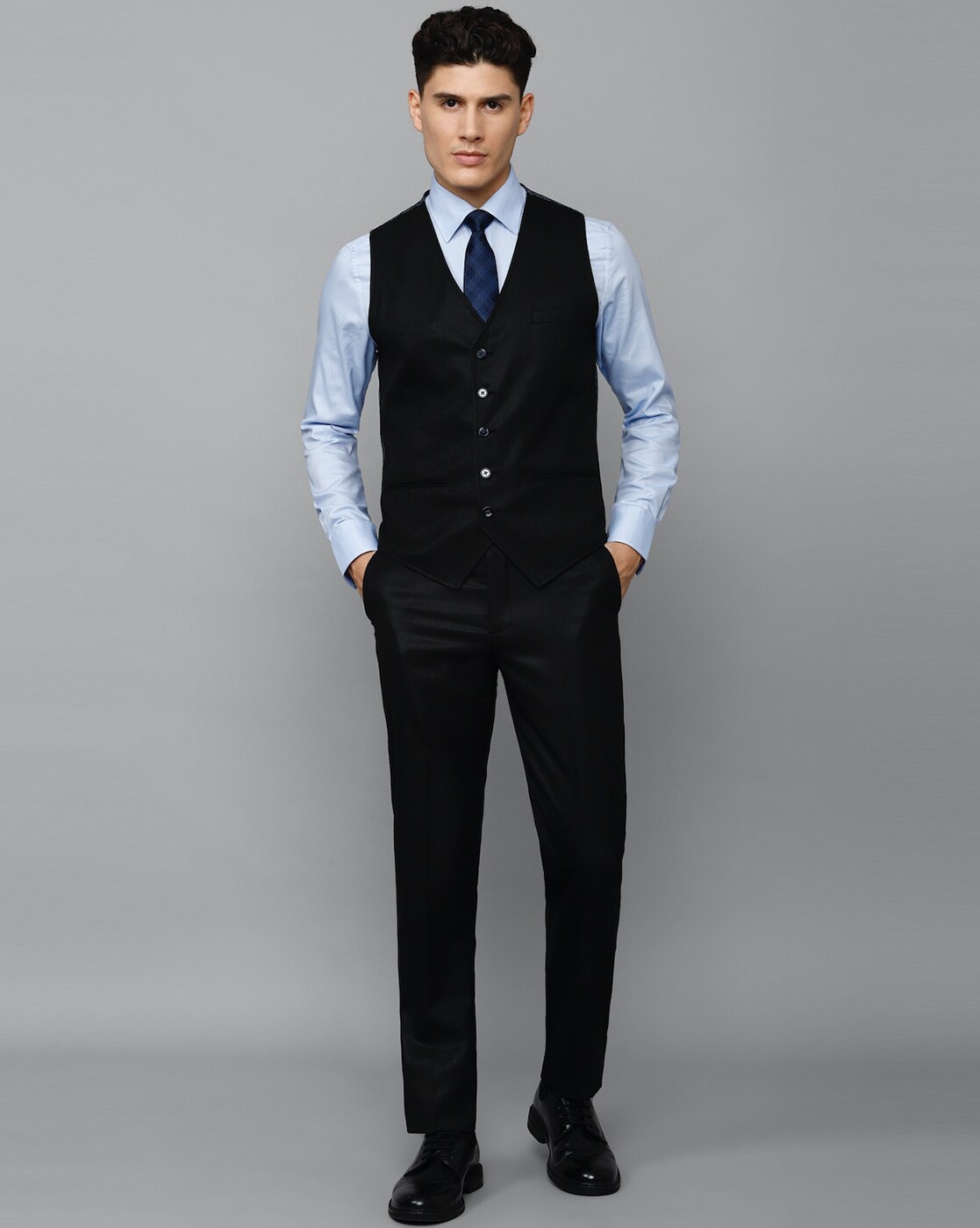 Buy Navy Blue 3P-Suit Sets for Men by LOUIS PHILIPPE Online