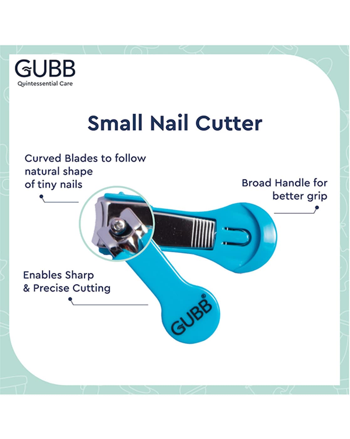 Buy GUBB Baby Nail Kit - Nail Clipper & Filer 60 gm Online at Discounted  Price | Netmeds