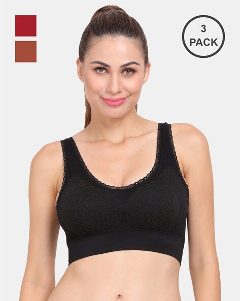 Buy Multicoloured Bras for Women by ALAMPAR Online