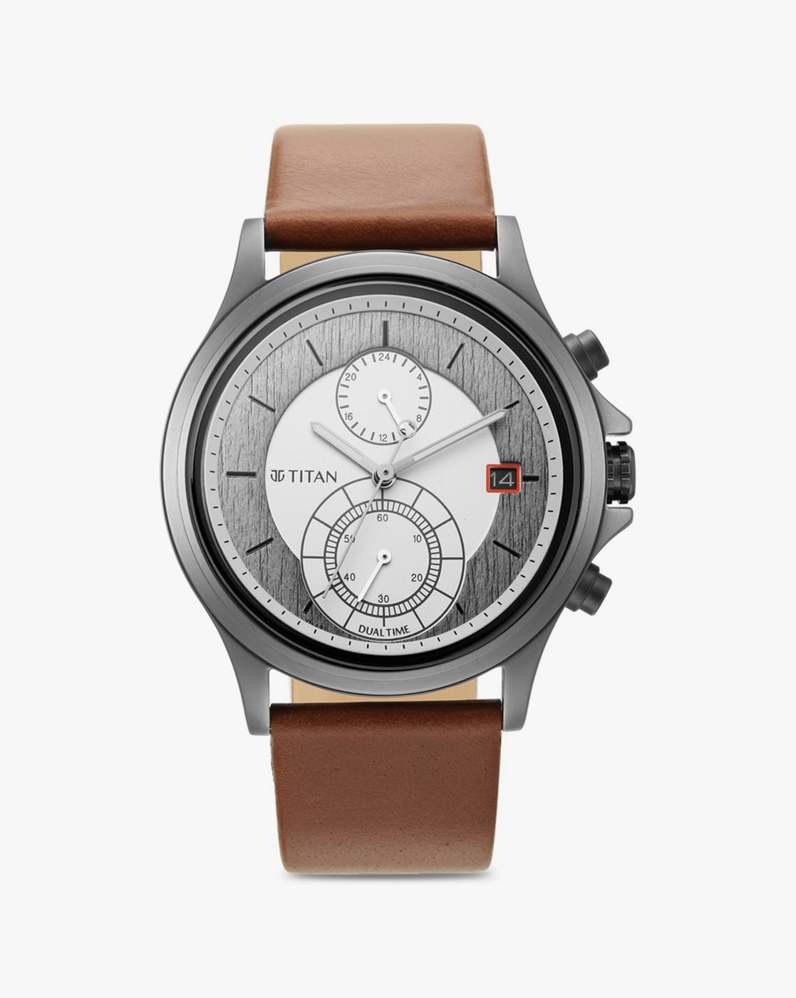 Titan dual outlet time watch