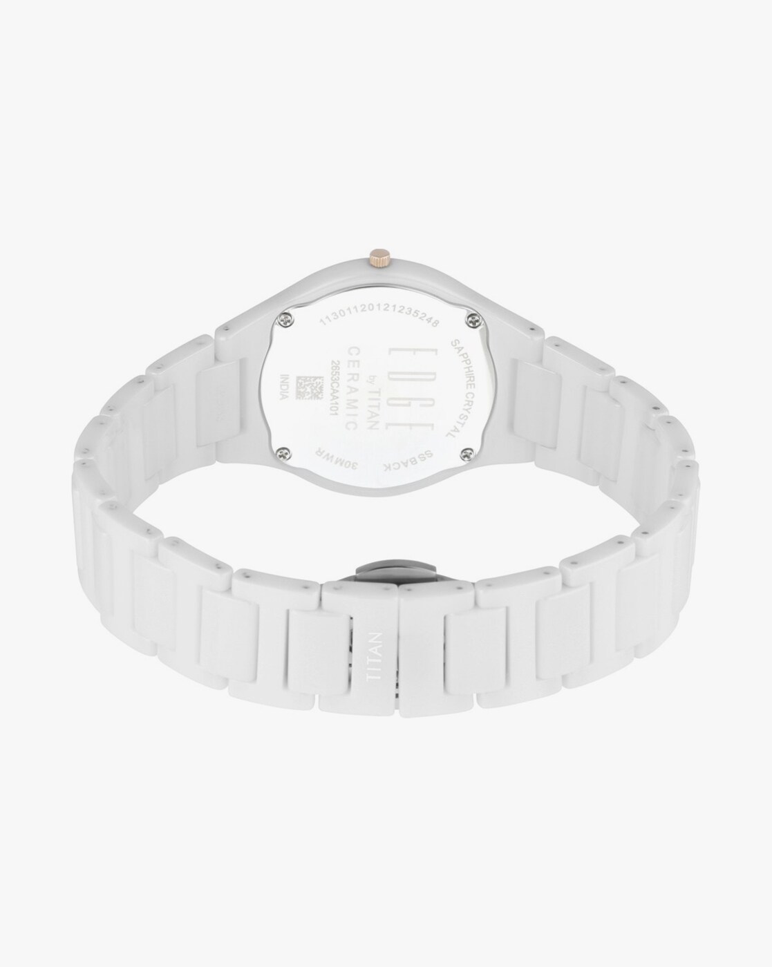 Emporio Armani White Ceramic Couple Watch – luxurysales.in