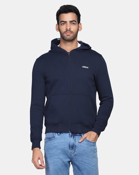 Blackberrys Slim Fit Zip-Front Hoodie