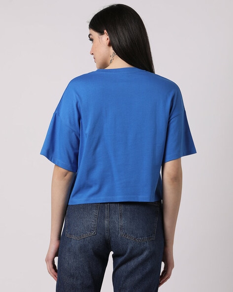 Buy Blue Tshirts for Women by Buda Jeans Co Online