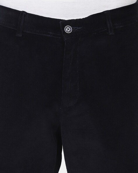 Buy Navy Blue Trousers & Pants for Men by BLACKBERRYS Online | Ajio.com