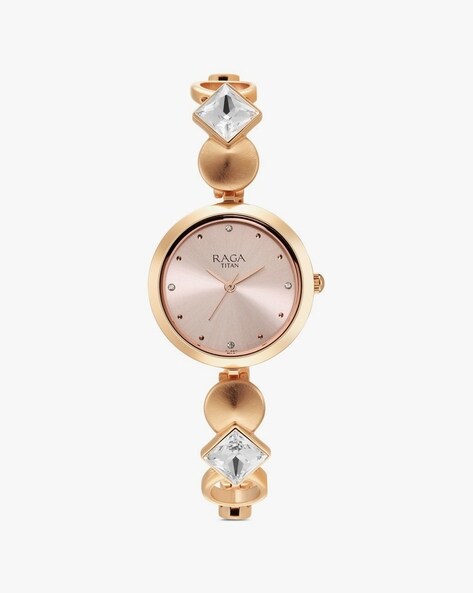 Titan ladies watch with on sale stones