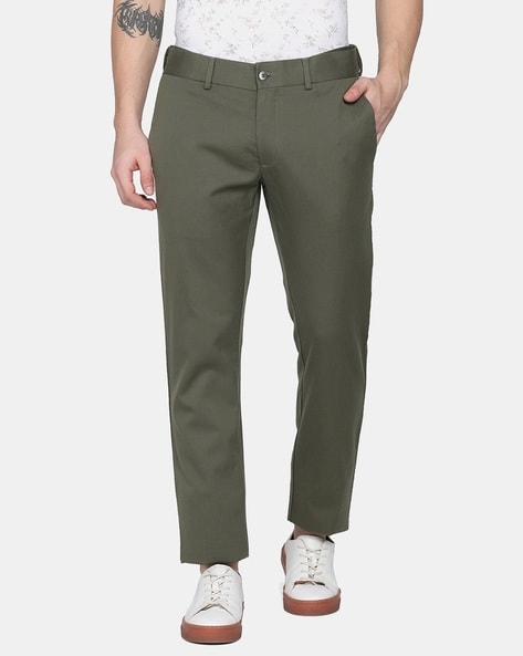 Buy Grey Trousers & Pants for Men by AJIO Online | Ajio.com