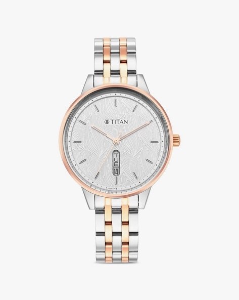 Titan stainless steel watch on sale price