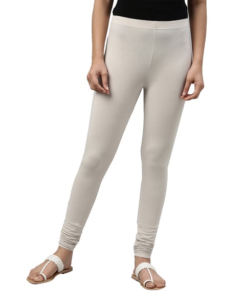 Buy Grey Mist Leggings for Women by GO COLORS Online