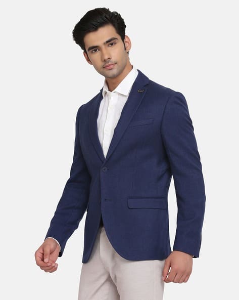 Slim Fit Single-Breasted Blazer