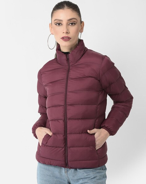 Buy Navy Blue Jackets & Coats for Women by Outryt Sport Online | Ajio.com