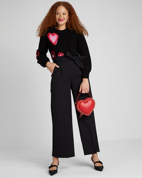 Kate spade hot sale heart sweater