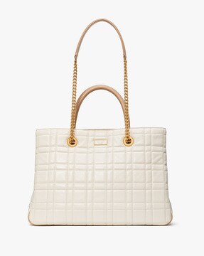 MARC JACOBS The Micro Tote Bag with Detachable Strap For Women (White, OS)