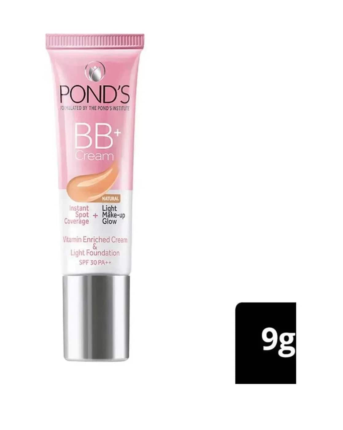 Pond's Instant Spot Coverage & Light Make Up Glow Natural Bb+ Cream