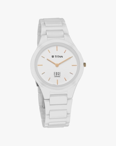 Titan ceramic slim outlet watch