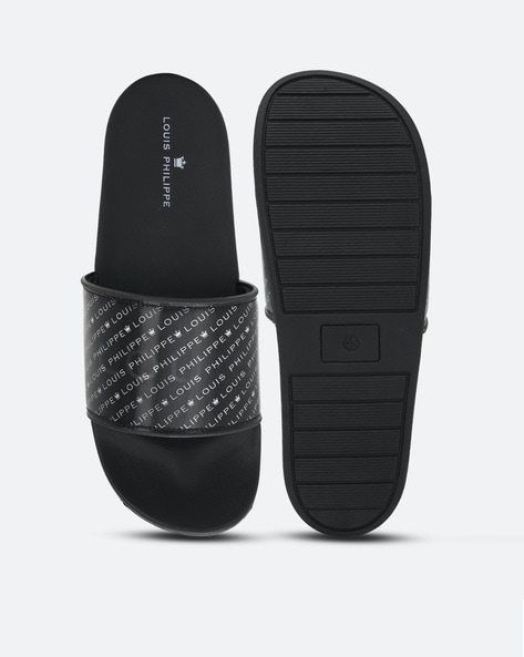 Buy Black Flip Flop Slippers for Men by LOUIS PHILIPPE Online