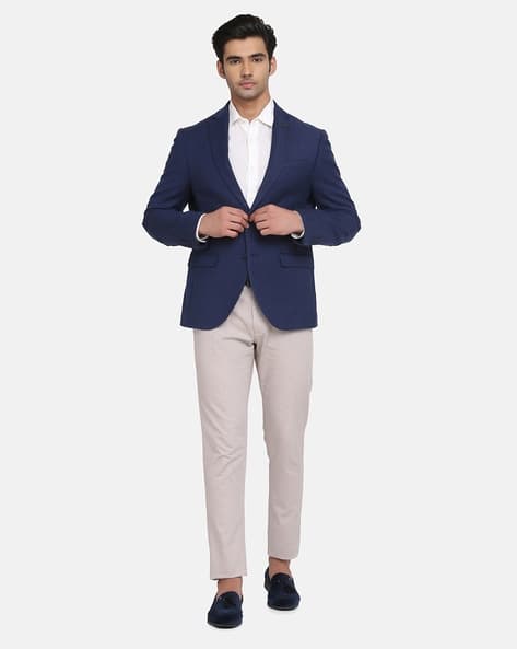 Slim Fit Single-Breasted Blazer
