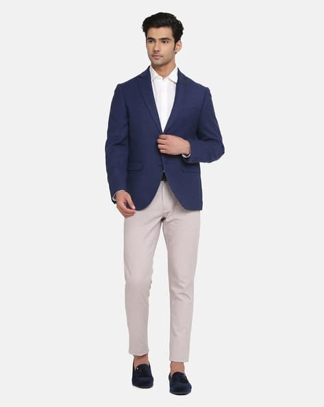 Slim Fit Single-Breasted Blazer