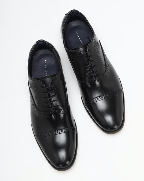 Buy Black Formal Shoes for Men by ALLEN SOLLY Online Ajio