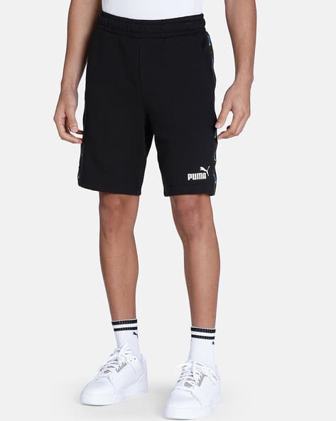 Puma Men Regular Fit Flat-Front Shorts