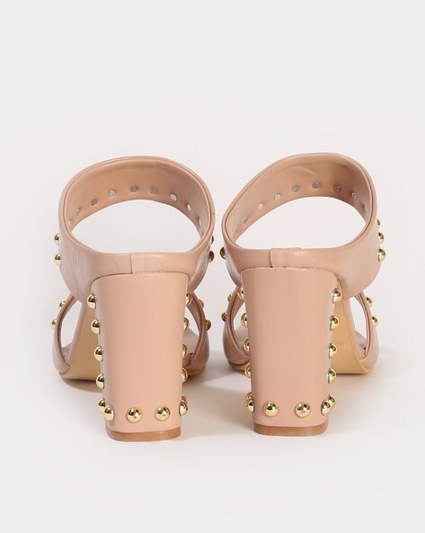 Buy Nude Heeled Sandals for Women by COMFORT TOES Online Ajio