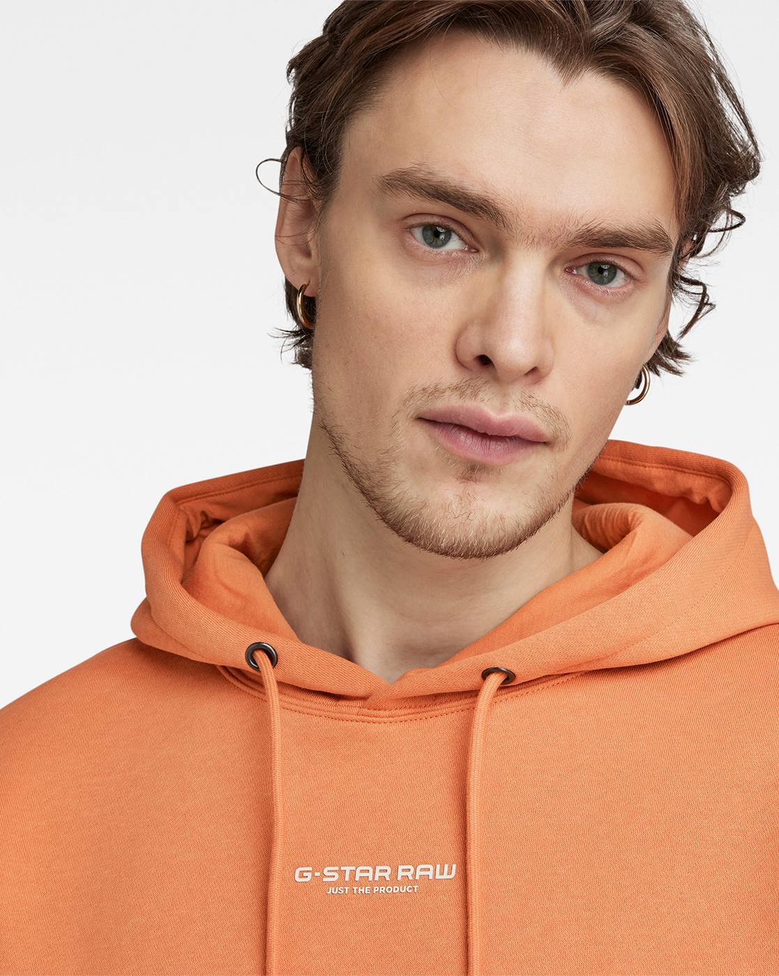 Orange g star best sale hoodie