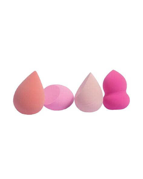 Gubb Pack of 4 Beauty Blender - Peach And Pink